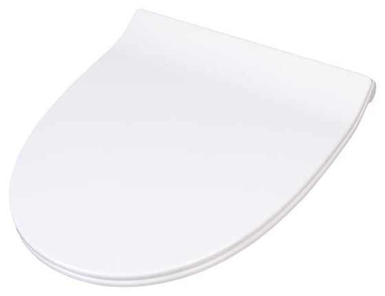 Toiletsæde Spring slimline soft-close quick-release hvid - Cassøe