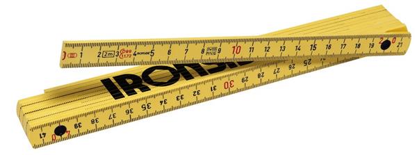 Ironside tommestok gul