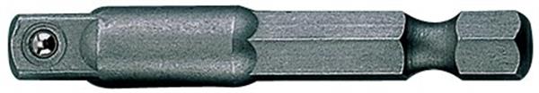 King Tony 7703 topholder 1/4" 6kt. til 3/8" 4kt., 50mm