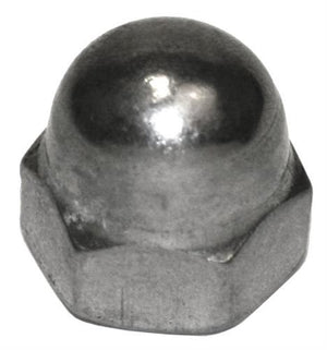 DIN 1587 topmøtrik elgalvaniseret FZB 8 - 200stk