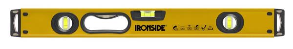 Ironside vaterpas 3 libeller m/spejl