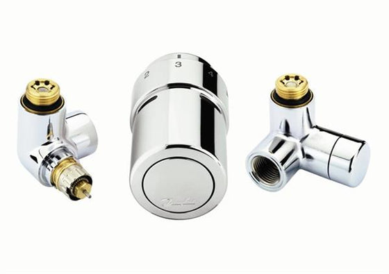 Ventilsæt til designradiatorer R1/2 venstre montering RTX - Danfoss
