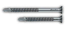 Eurotec vingeborskruer El-galvaniseret undersænket, 38mm - 500stk