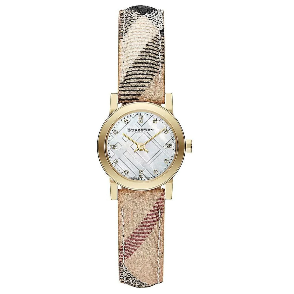Burberry dameur The Classic City Diamond roseguld ur